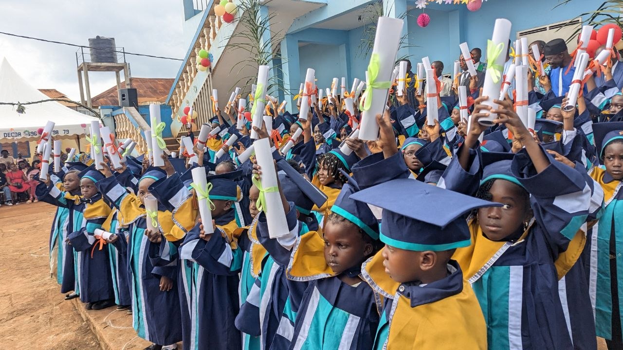 Cérémonie de graduation - Les Pintadeaux